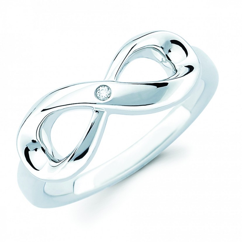 Diva Diamonds Infinity Ring